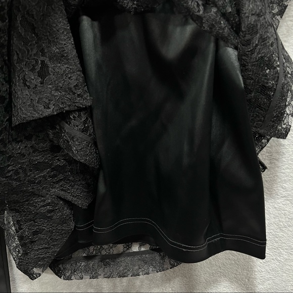 Alexander Wang Lace Belted Mini Dress Pocket Womens Sz 8 - Picture 12 of 12